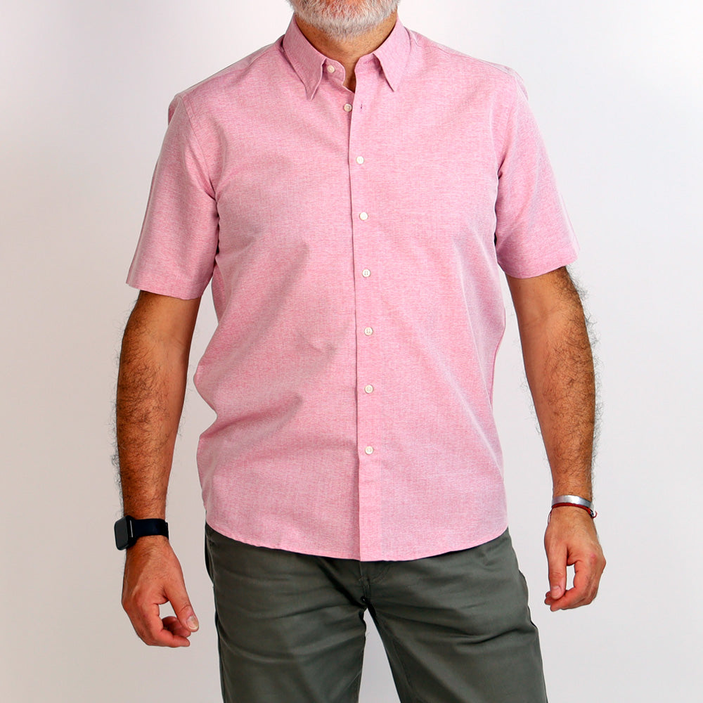 Camisa Melange Manga corta