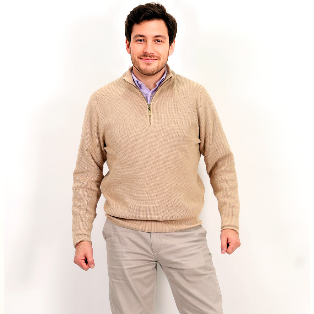 Sweater medio cierre