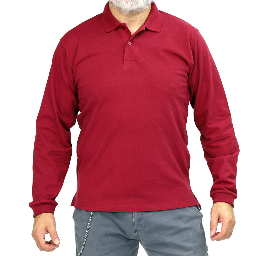 Polera Pique Manga Larga – Bellota